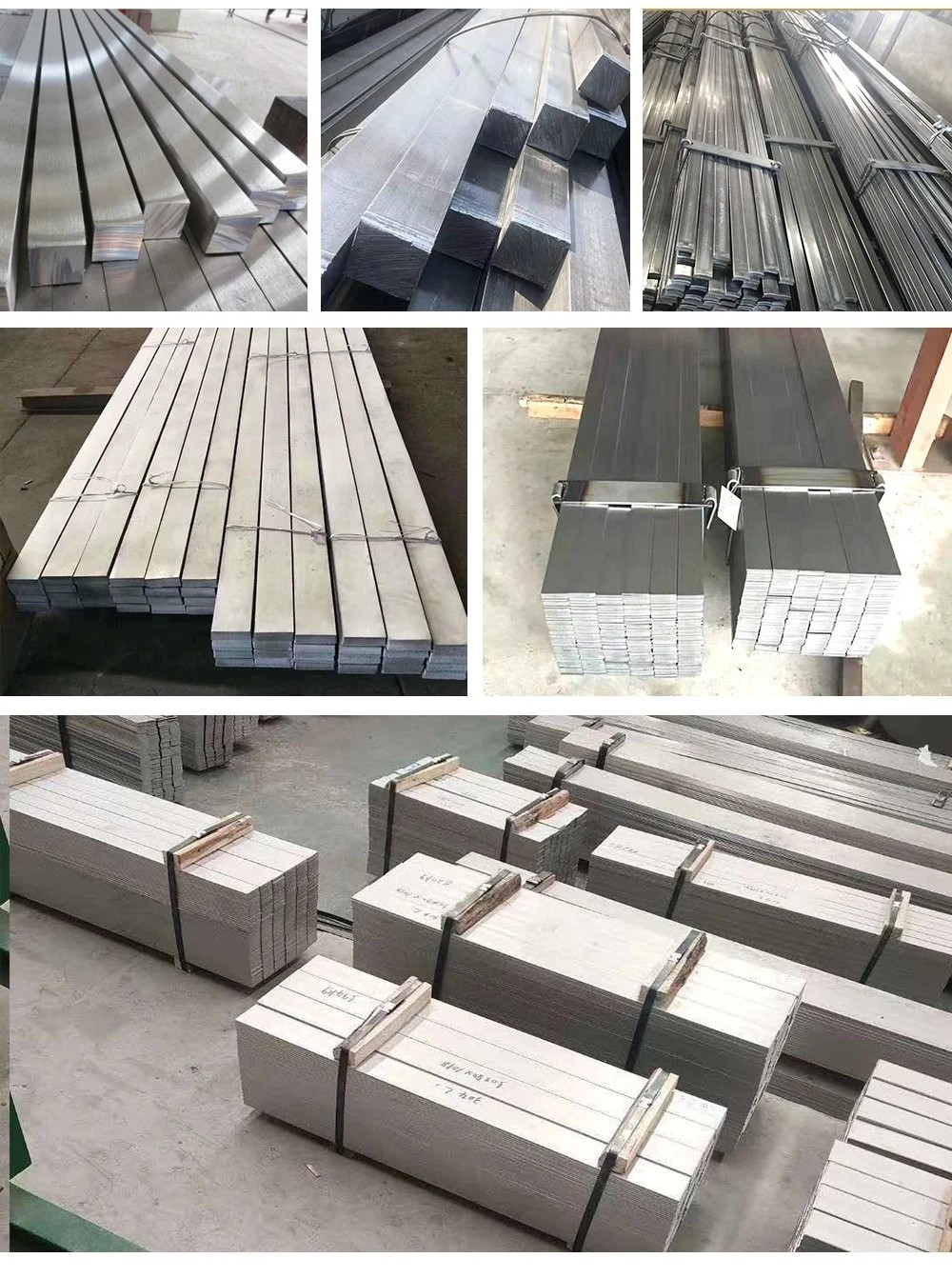 304 2mm Stainless Steel Flat Bar 1.6582 1.2360 Hot Rolled Annealed