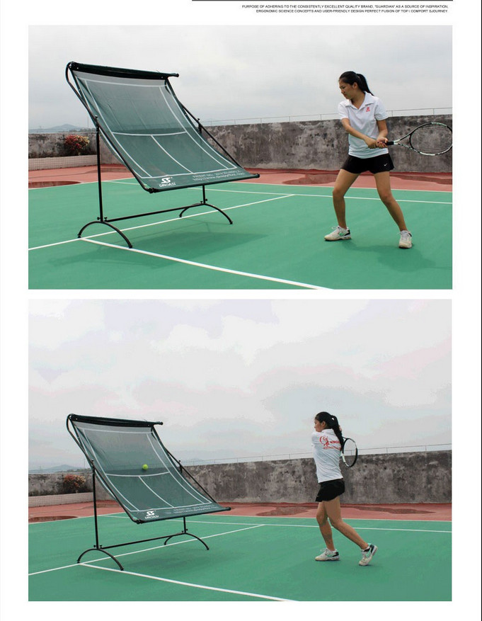 BV Approve 20*30*147CM Tennis Rebounder Wall Tennis Rebound Practice Nets