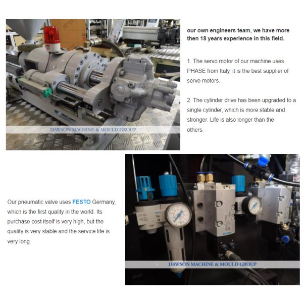 HDPE 300ml Multi Cavity Injection Molding Machine for Plastic Cosmetics Bottle