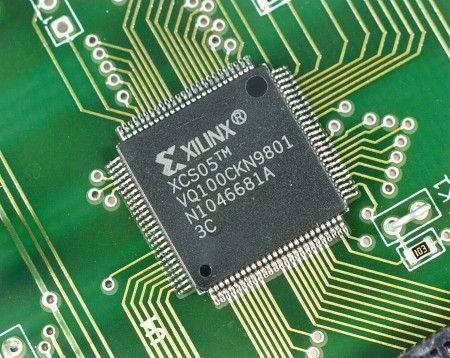 Quality FR4 single sided pcb board with chip and components , single sided circuit board for sale