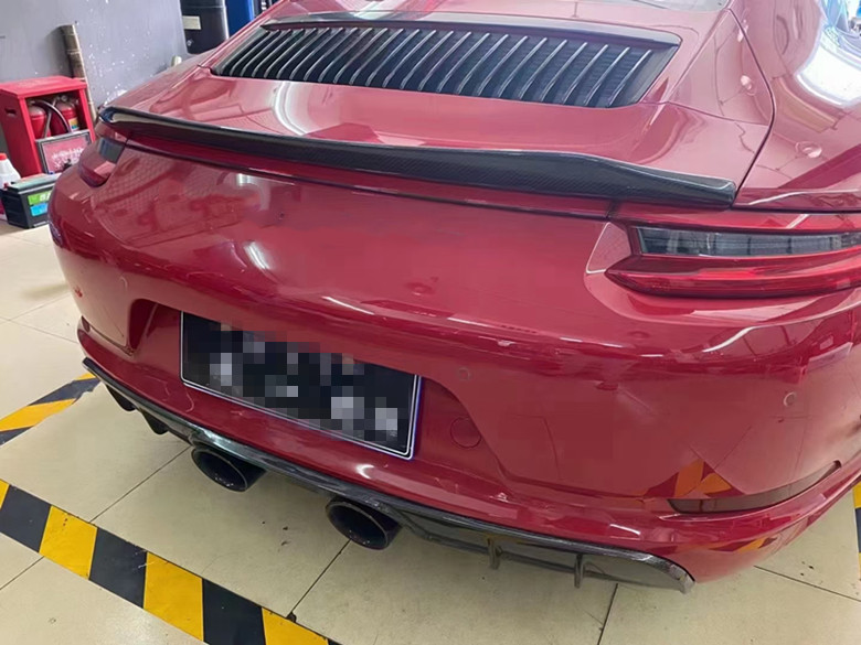 High Quality Carbon Fiber 911 991.2 Carbon Body Kit 911 991.2 Front and Rear Lip Side Skirts 2016-2018