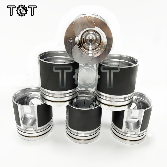 Doosan Excavator Engine Parts DH300-5 DH300-7 DH370-7 Cylinder Liner Piston Ring Liner Set