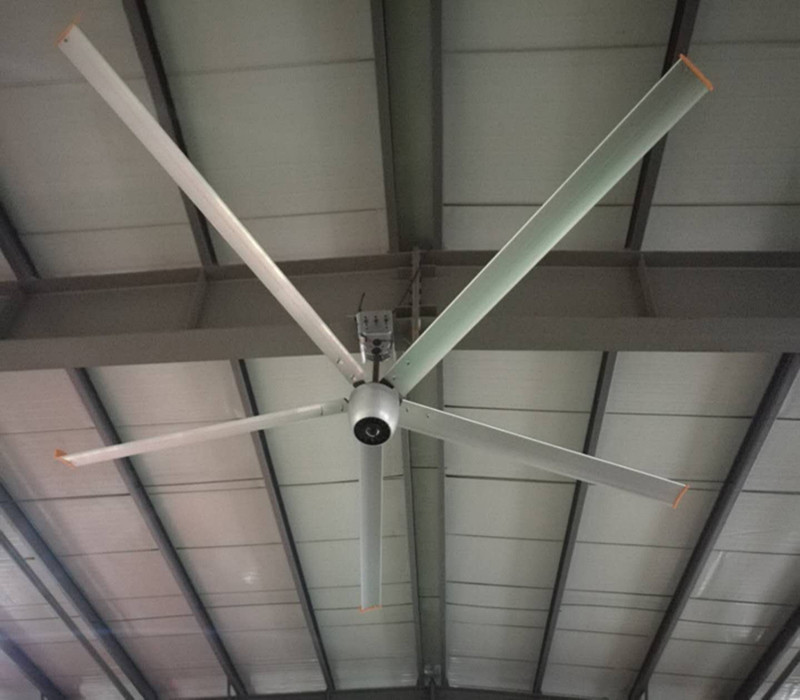 Foyer Silent BLDC Ceiling Fan 220V Large Cooling Ceiling Fan With White Blade