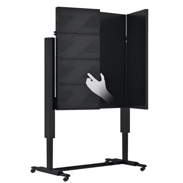 135 inches P1.56 Full HD LED All in one TV Folding Design Liftable Screen with Dolby Audio for Smart Conferences Easy Setup