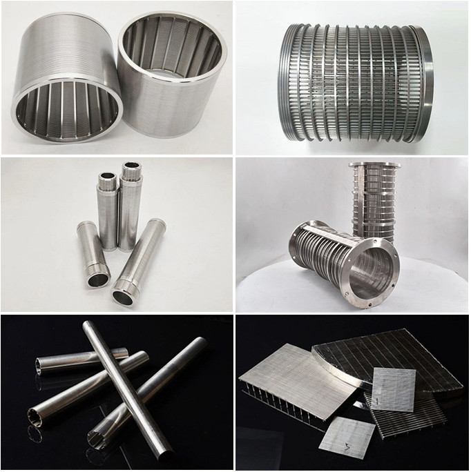 Customized Johnson Wire Screen Stainless Steel For Well Drilling
