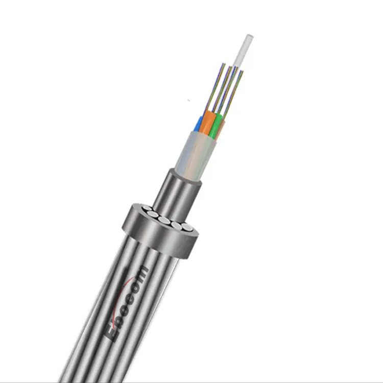 Opgw Cable Ground Wire Stranded Fibra 6 8 12 16 24 36 48 60 72core tension low price OPGW