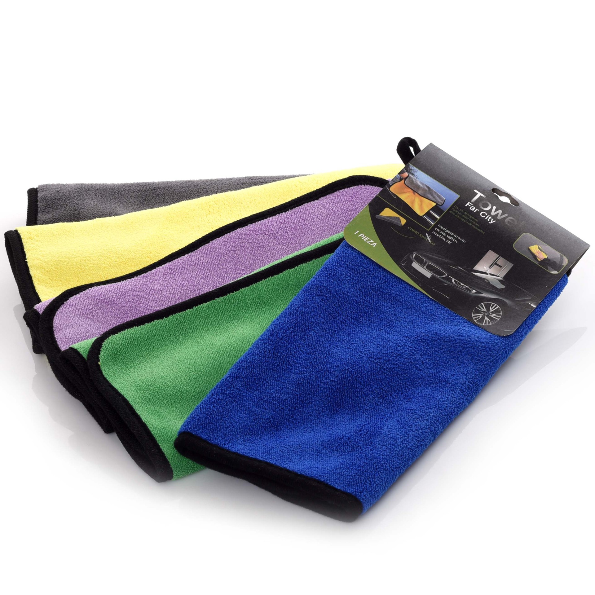 Facial Cleansing Towels 5-Pack Double-Sided Thick Coral Fleece for Ultimate Absorbency