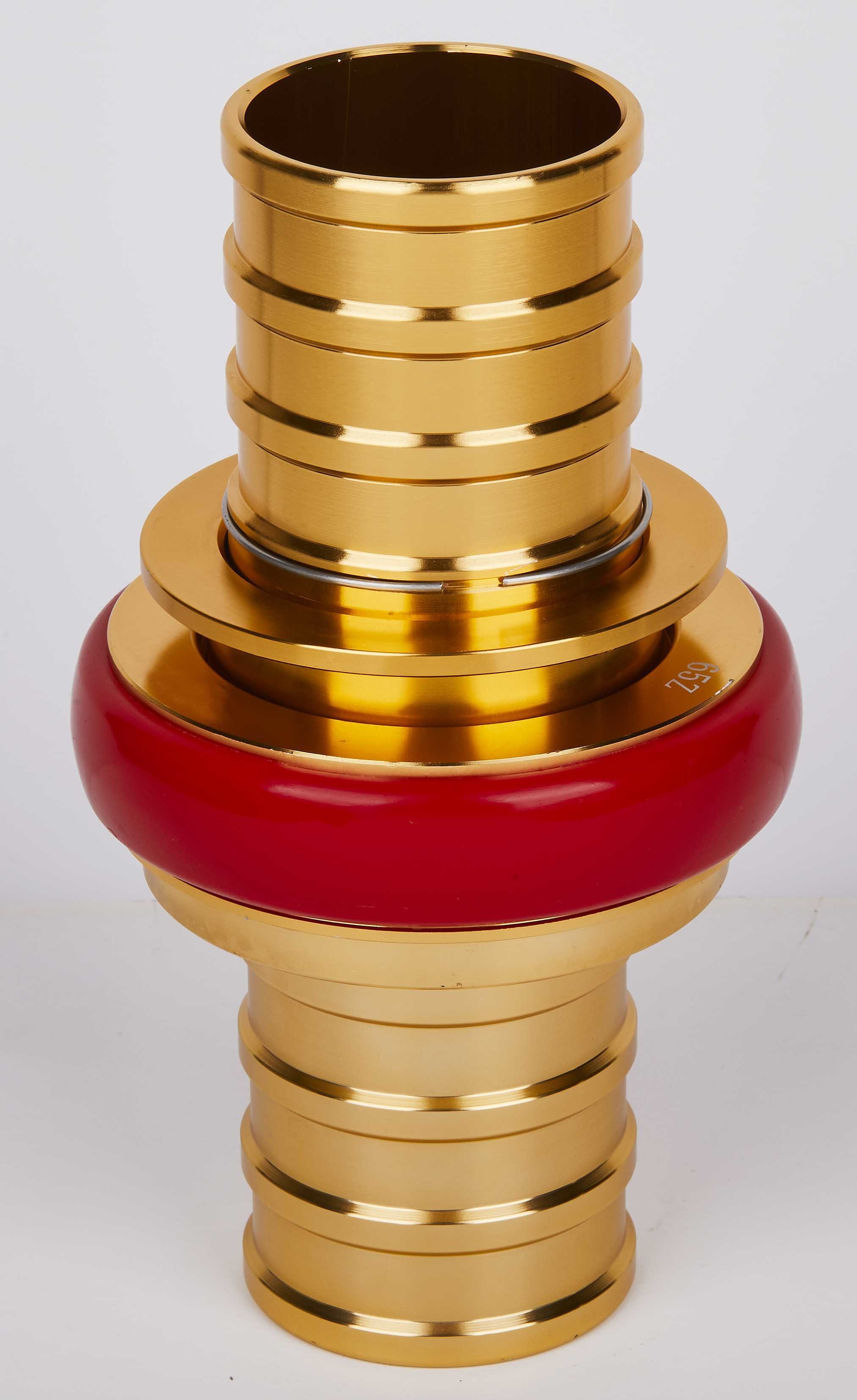 Machino Hose Coupling - 65mm -2.5”-Hydrant Fire Hose Coupling - Aluminum Construction