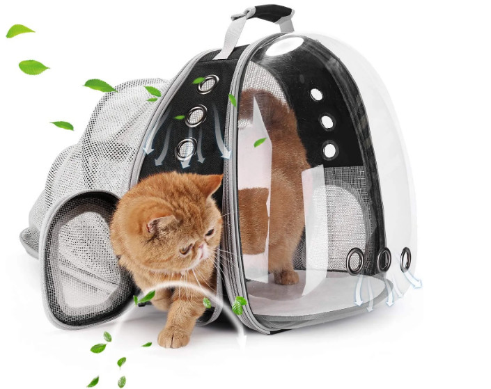 Transparent Pet Carrier Backpack Capsule Outdoor Large Space Pet Carrier Bag