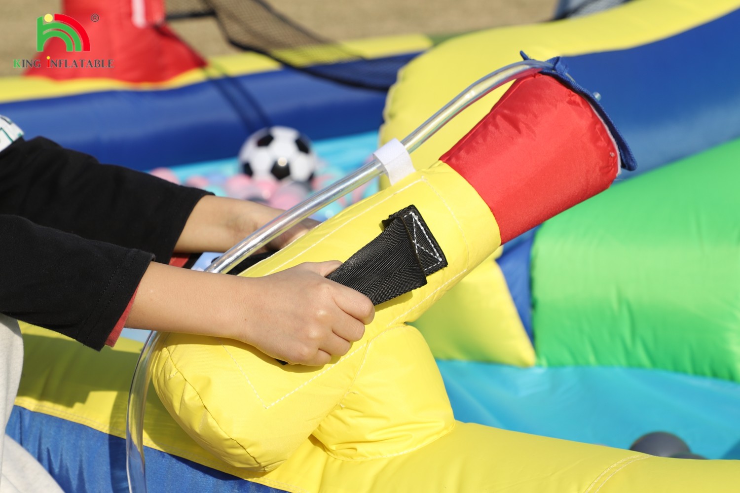 Kids Party Wet DryInflatable Bounce House Water Slide Bouncer Combo With Bigger Splash Pool Climbing Blower Basket Dartboard