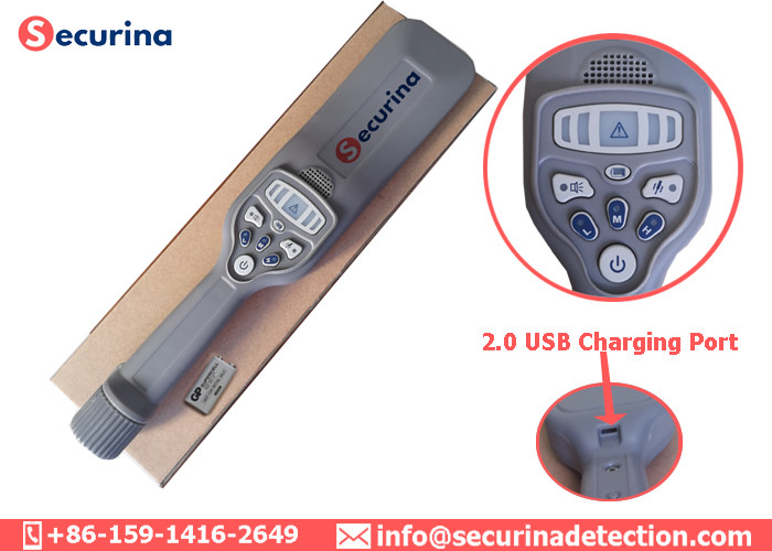 Full Digital Button Metal Detector DSP Technology With Calibration Free