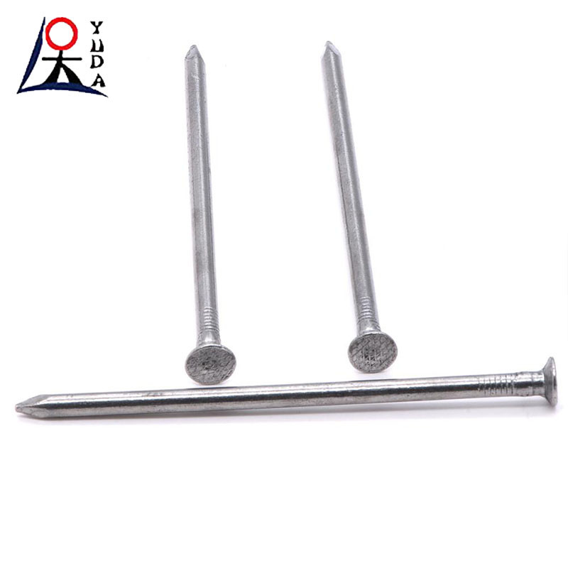 Galvanized Or Stainless Steel Carton Steel Round Head Nails Concrete Nails And Screws For Building Construction