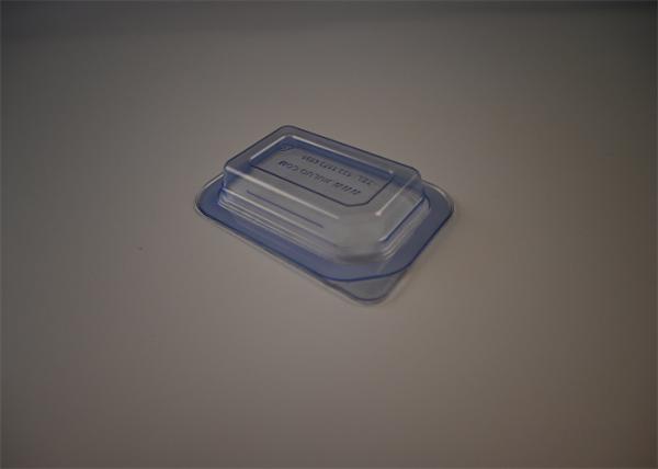 Pharmaceutical Blister Packaging Transparent Blue PET Medical Grade ISO 13485
