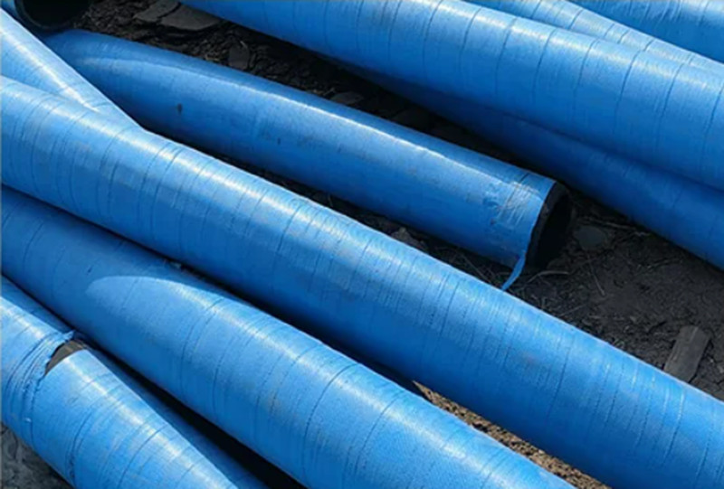 Mining Slurry Hose Pipe System Outlet Pipe Pump Rubber Hose Reel