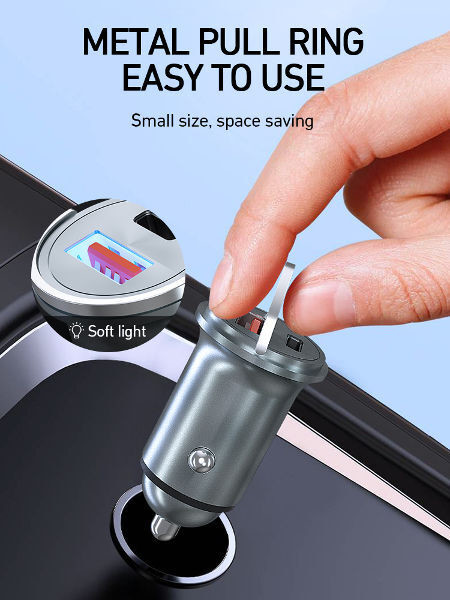45W USB Fast Car Charger For Apple MacBoob IPad Mobile
