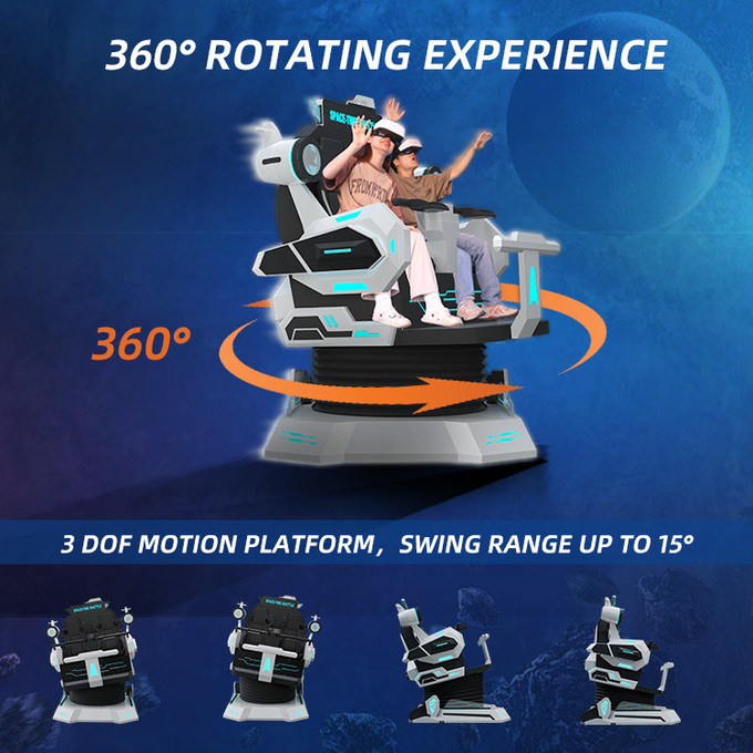 4d 8d 9d Virtual Reality Simulator Vr Game Machine Roller Coaster Vr Chair 2 Seater