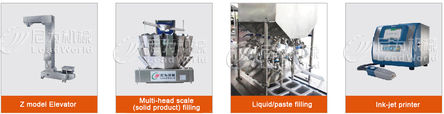 Automatic Bag Packing Machine For Rice Sugar Salt Flour Bags