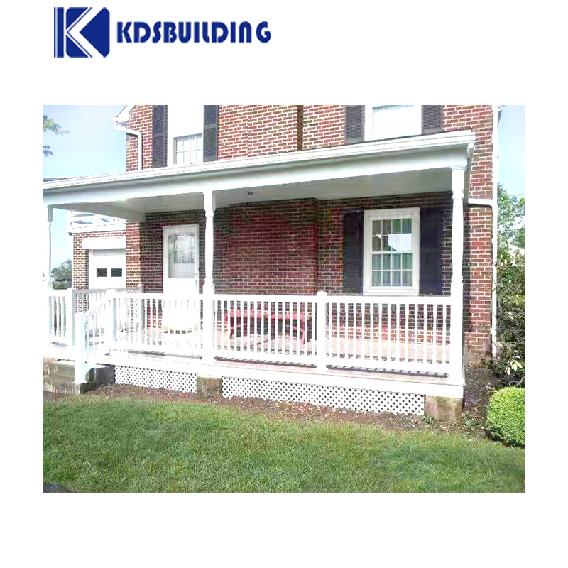 Outdoor Building Balcony Railing Metal Stainless Steel Pipe Railing Balcony
