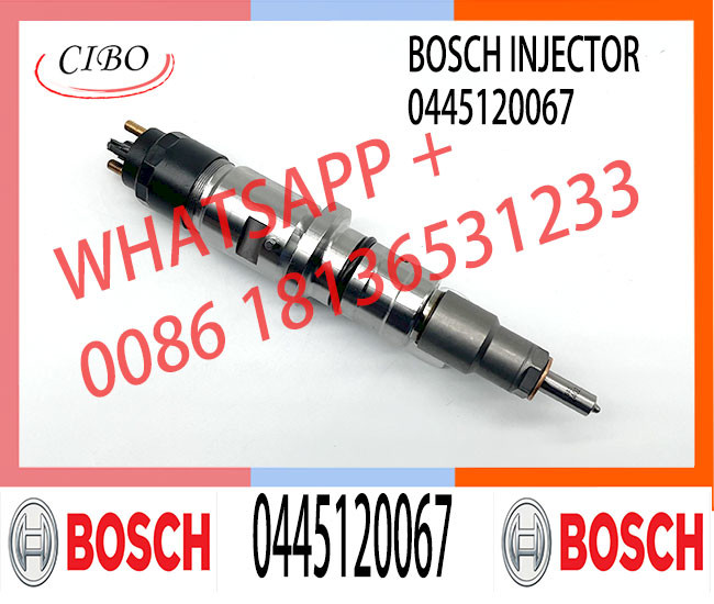 0445 120 067 common rail fuel injection system 0986435549 diesel fuel injectors 0445120067 for VOL ec210