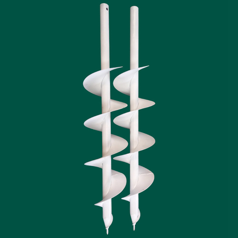 OEM Custom Hollow Threaded Rod Ground Anchor Stainless Steel Screw Auger