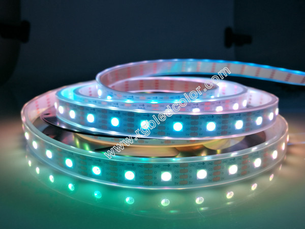 Black/White PCB,30/60/144 leds/m SK9822 Smart led pixel strip