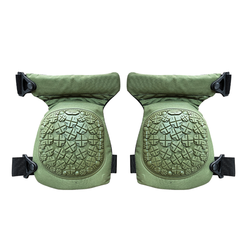 Professional Protection Heavy Duty Black Elbow and Knee Pads for Anti Slip Adjustable