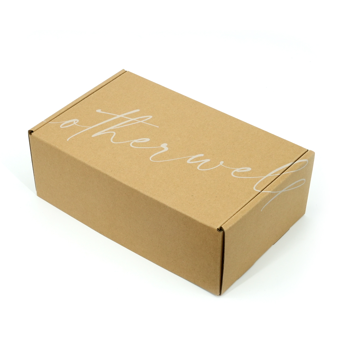 Small Cardboard Corrugated Folding Garment Packaging Box ISO 9001 / 14001 Certified