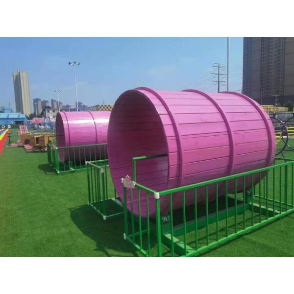 Unpowered Wooden Roller Playhouse for Children 2-15 Years