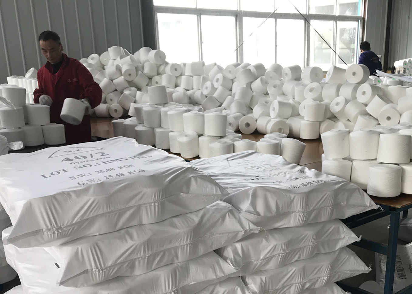 Eco Friendly Ne 30S/2 100% Spun Polyester Hand Quilting Thread