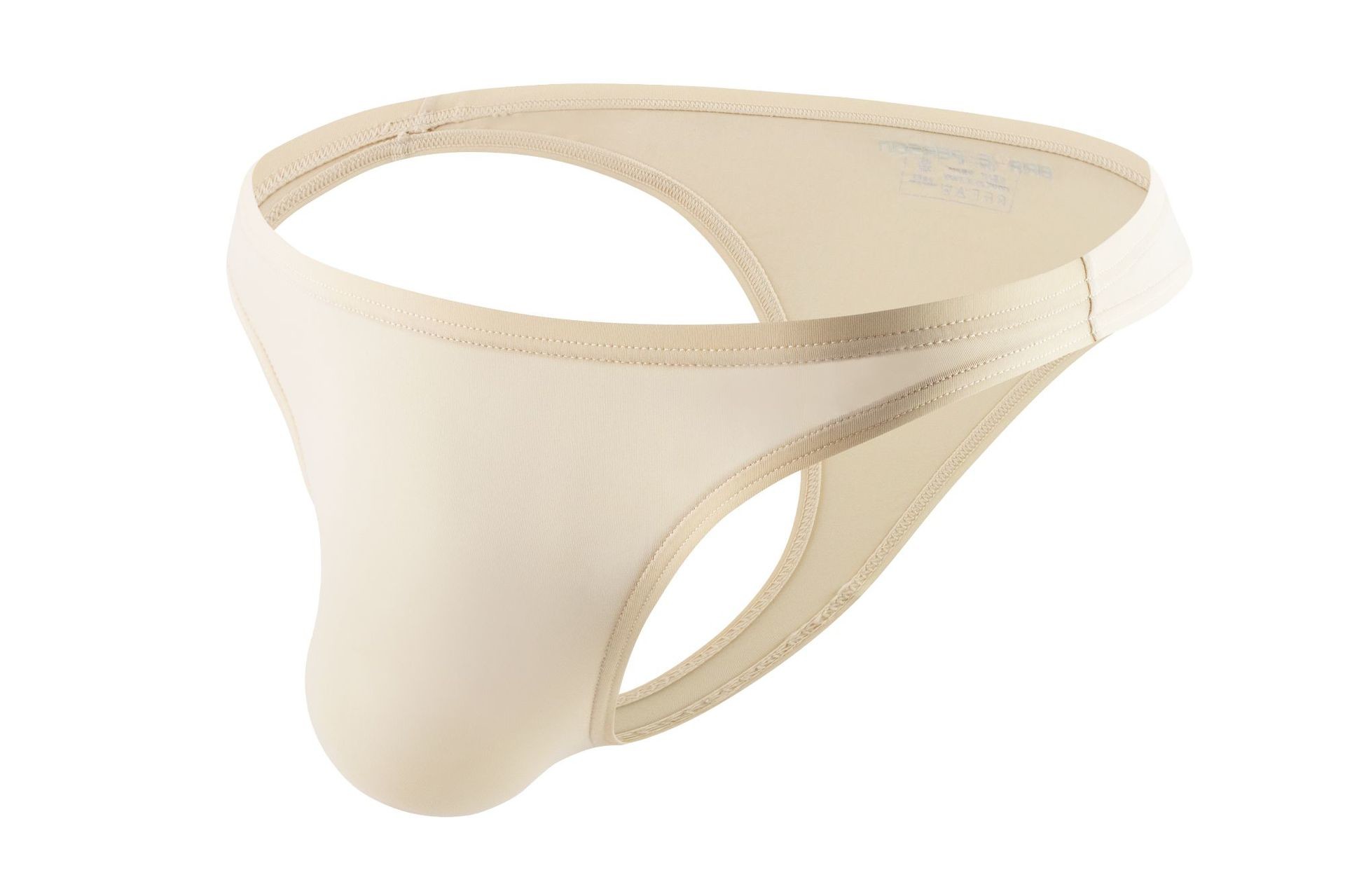 Mens Briefs Underwear 3D Pouch Low Rise Sexy T Back Thong Breathable Underpants
