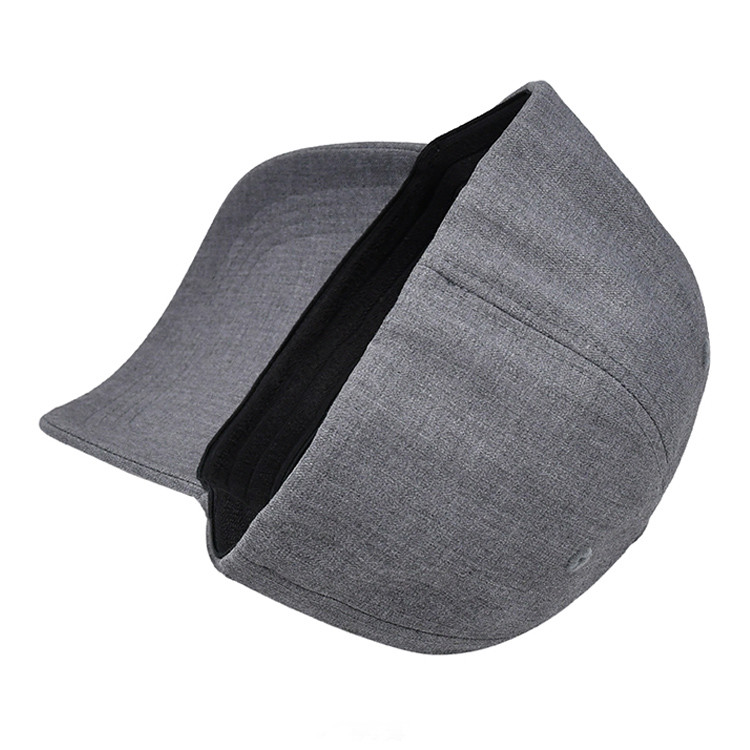 Structured Embroidered Baseball Caps Polyester Nylon Corduory Curved Visor
