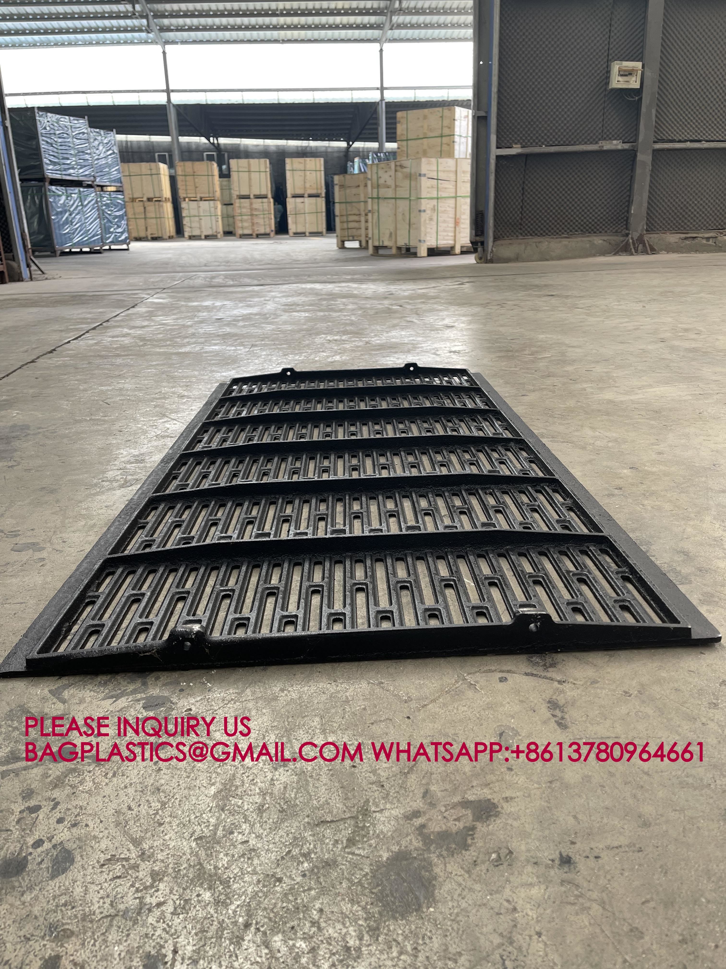 Sustainable Tuff Rigid American Cast Iron Pig Flooring For Pig Farrowing Crate & Fattening