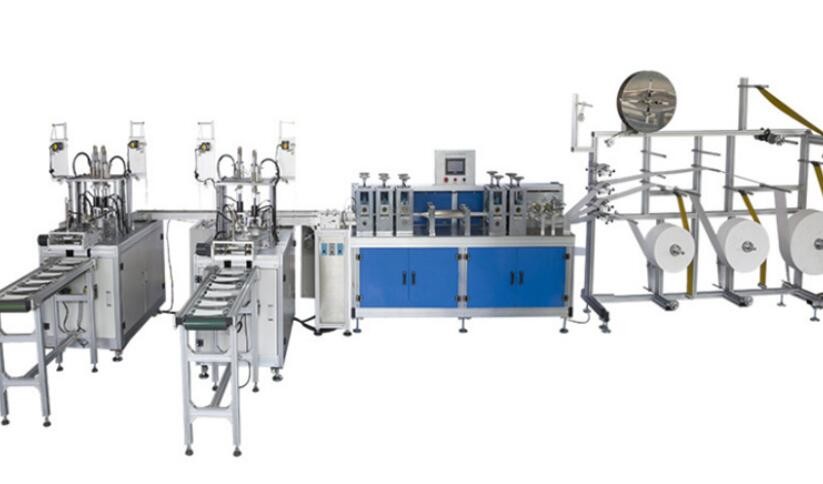 Customized Earloop Mask Machine Power 3 - 10KW All Aluminum Alloy Construction