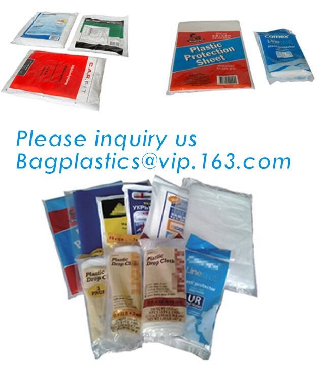 Painter Plastic Drop Cloths Sheet, Waterproof, rustproof, Anti-Dust Furniture Cover, Couch Cover, Furniture Cover