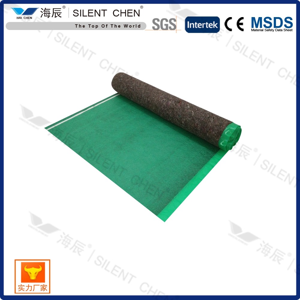 3mm Soundproofing Carpet Felt Underlay For Hardwood Flooring