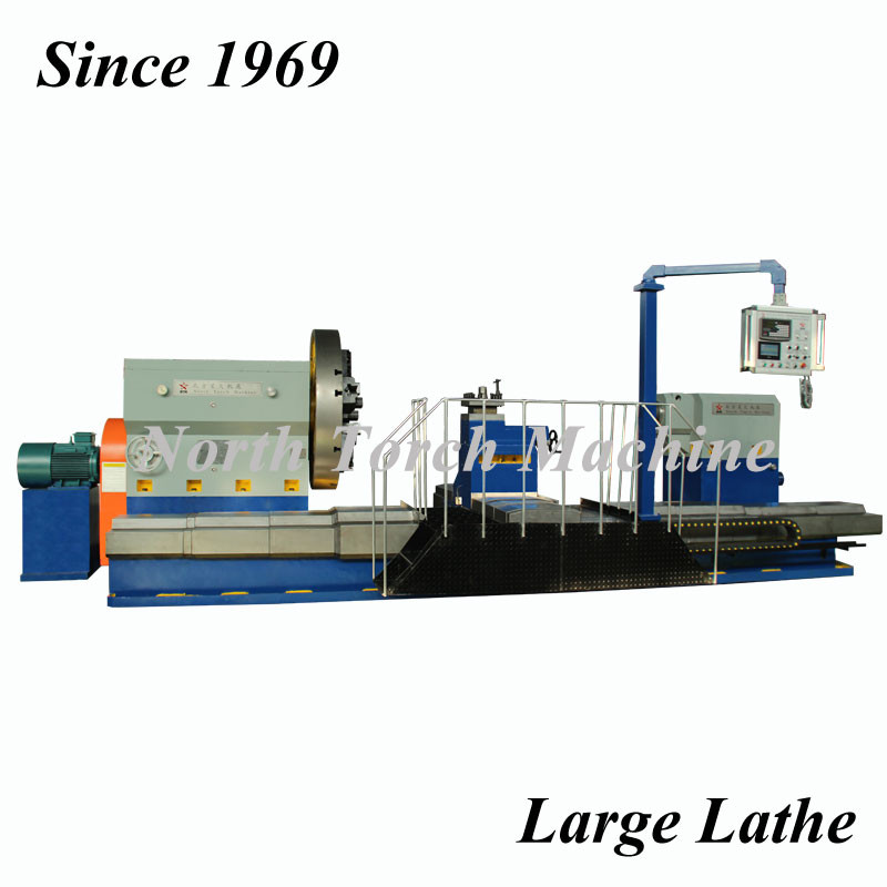 6T 15T Heavy Duty Horizontal Lathe Energy Saving With 2 Cutting Tools