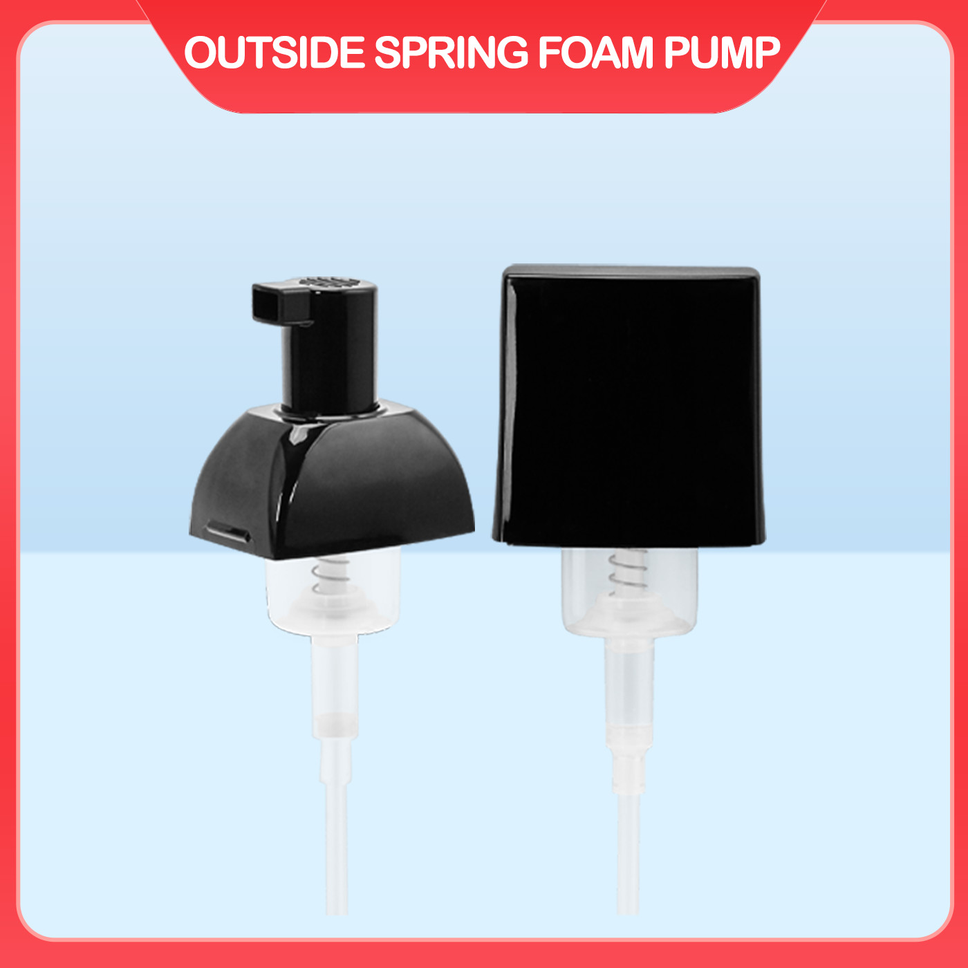 Mini Size Facial Cleanser Convenience Mini Foam Pump For Quick And Easy Cleansing