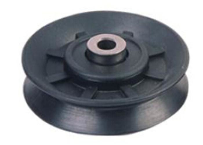 Large Gym Equipment Pulley Silver Color 152 Mm X 10.5mm X 20.5mm For Fitness