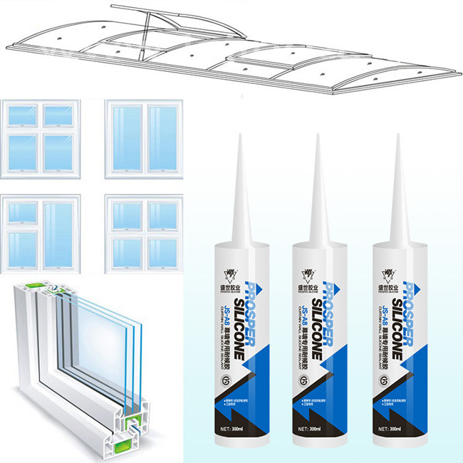 Sun Proof High Modulus Silicone Sealant , Silicone Wall Sealant For Glass Facades