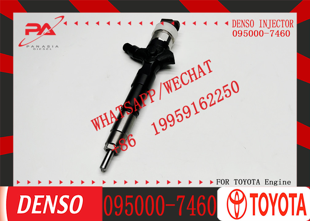 New Diesel Common Rail Fuel Injector 095000-7460 23670-30260 with Spray Valves for Toyota Vehicles
