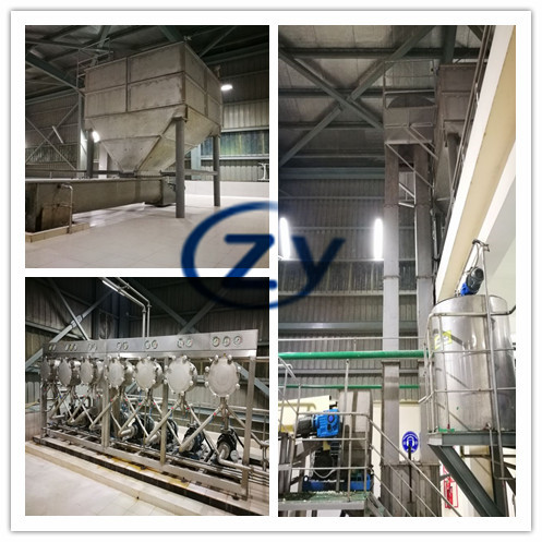 Centrifugal Sieving Cassava Starch Extraction Machine 380V