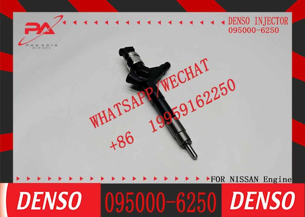 Diesel Engine Parts Common Rail Injector 095000-6250 Original Injector 16600-EB70D