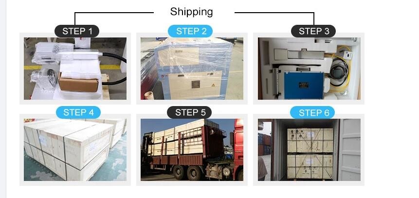 Automatic Rotary Device Fiber Laser Marking Machine 8 Position For LED Bulb