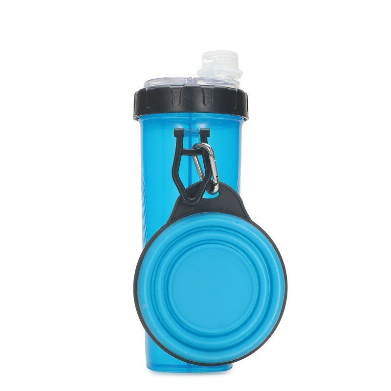 PP Dog Travel Water Cup Dual Purpose Portable 500g