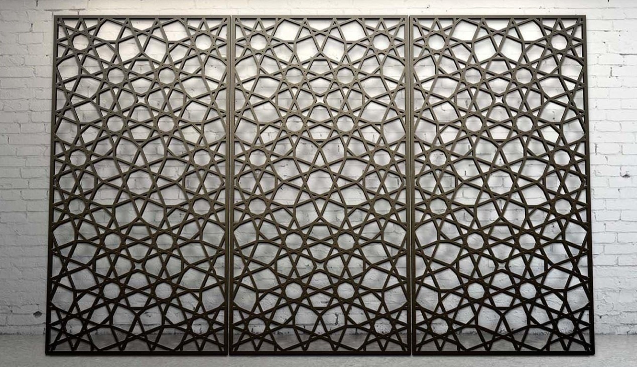10mm Hexagonal Perforated Aluminum Sheet / Round Perforated Metal Polished