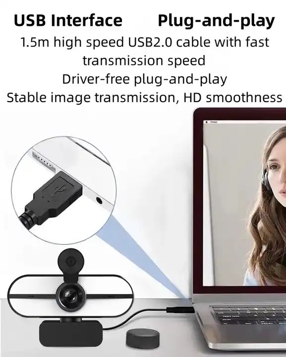 Broadcast Video Live Streaming Webcam Waterproof Practical 1080P