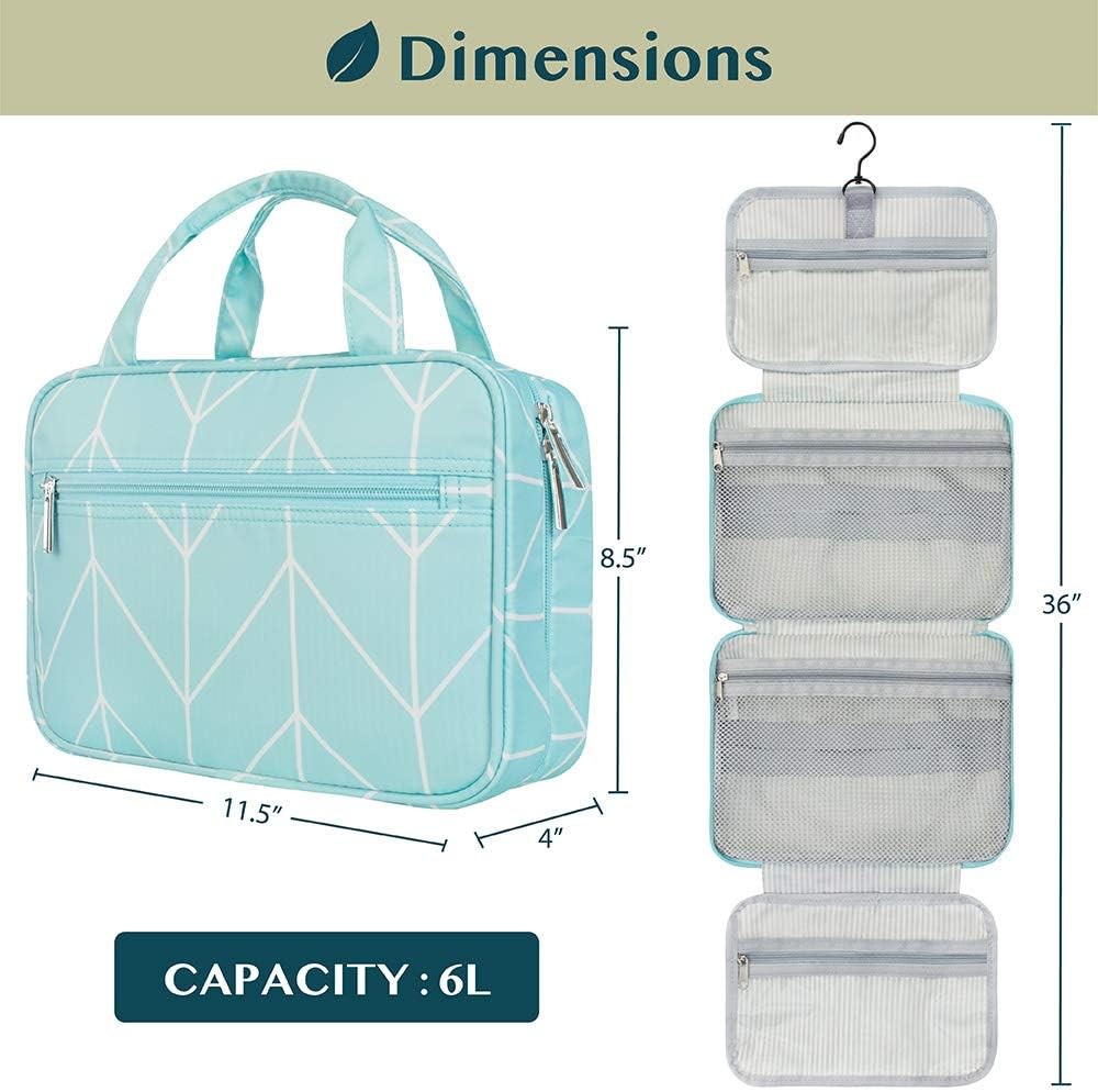 Waterproof Lightweight Durable Lager Capacity Toiletry Bags With Handle