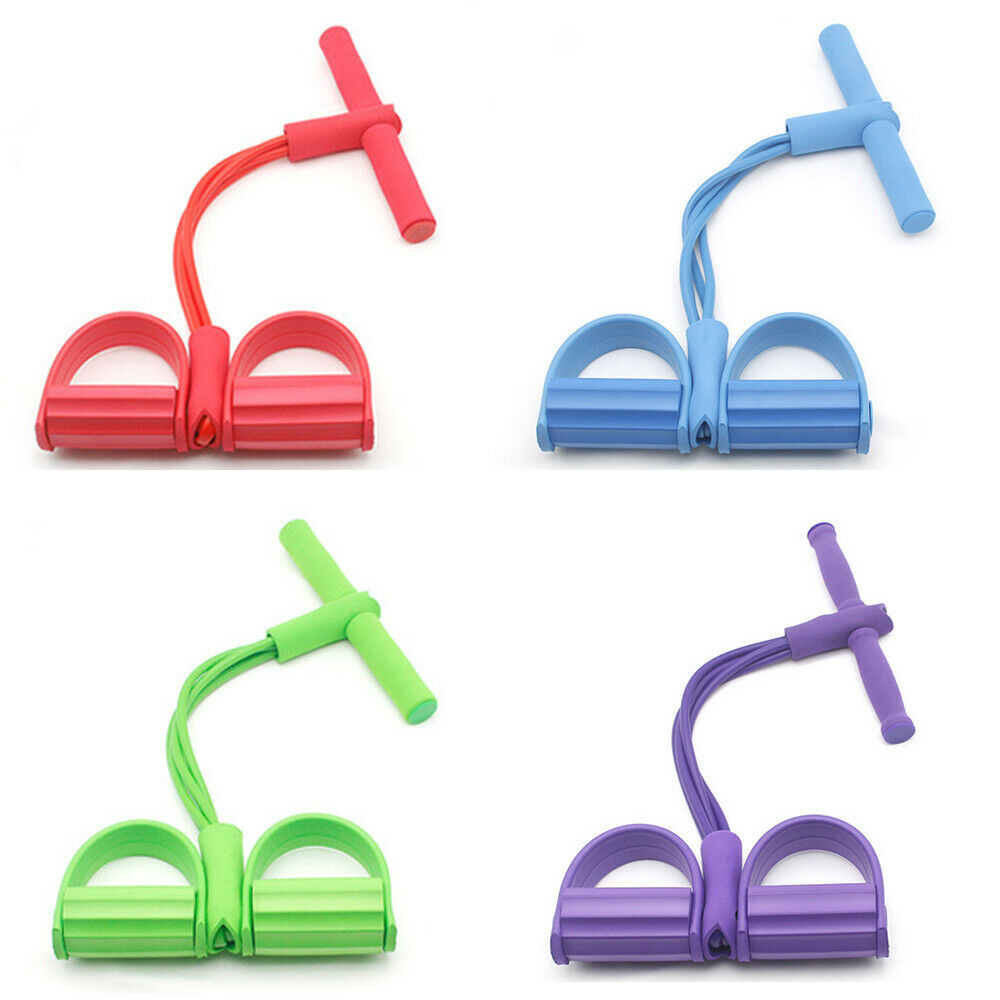 Fitness Gum 4 Tube Resistance Bands Yoga Equipment Pilates Resistance Bands
