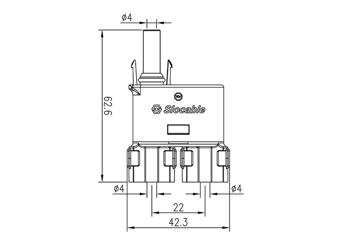 1500V High Voltage MC4 PV Branch Connectors Energy Storage UL94-V0
