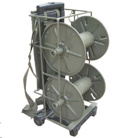 Portable Knapsack Fiber Optic Cable Reel Wit Wheels For LSZH TPU PE Cable